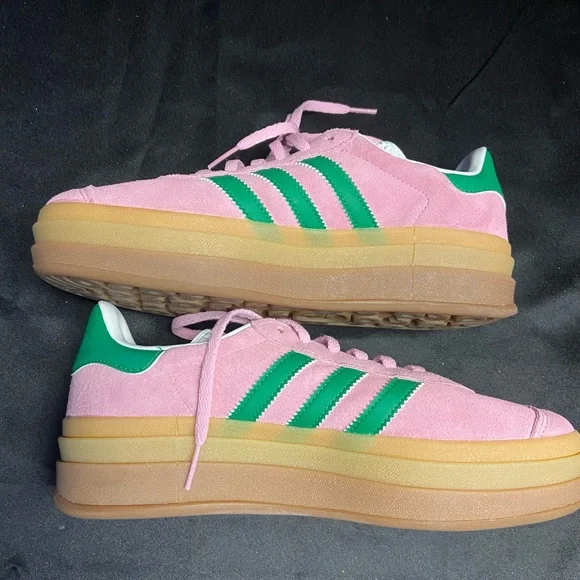Pink Adidas Gazelle Women's Size 6.5 Sneakers - Picture 3 of 8